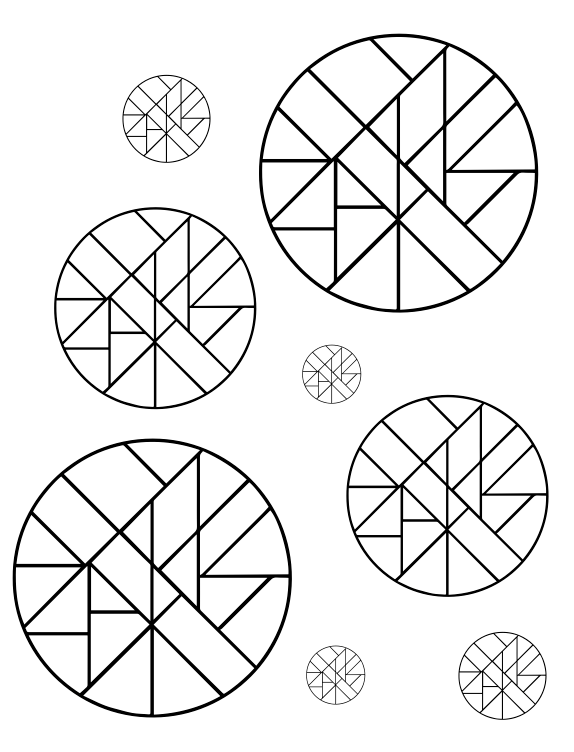 Artesprix Sublimation Coloring Book: Round Blanks