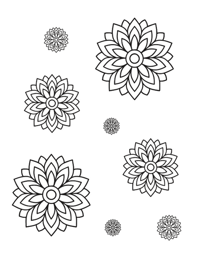 Artesprix Sublimation Coloring Book: Round Blanks