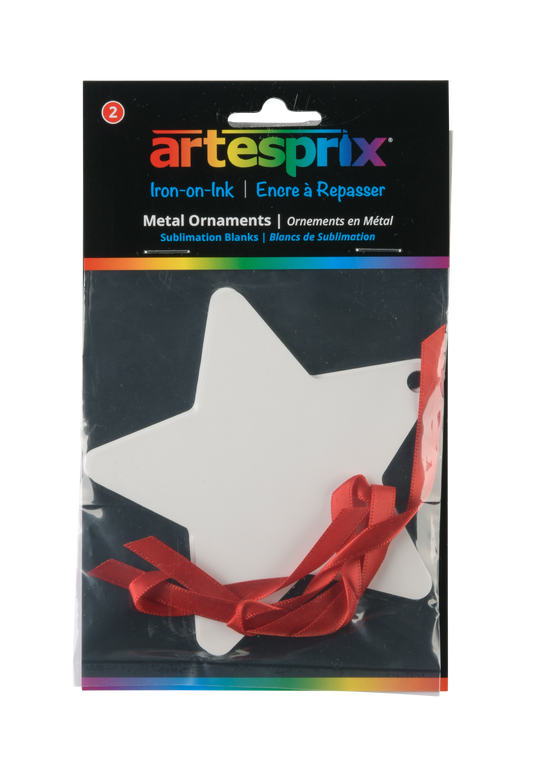 Star Ornament 2ct - Artesprix