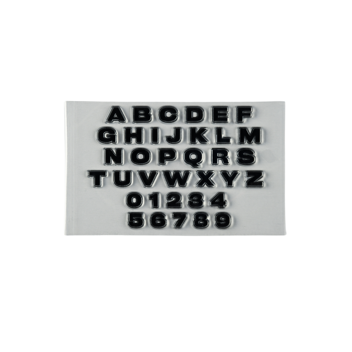 Sublimation Stamps - Block Alphabet - Artesprix