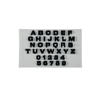 Sublimation Stamps - Block Alphabet - Artesprix