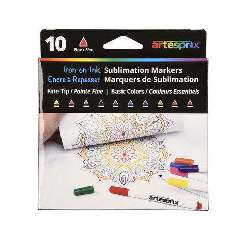 Artesprix® Sublimation Markers, (Pack of 10)
