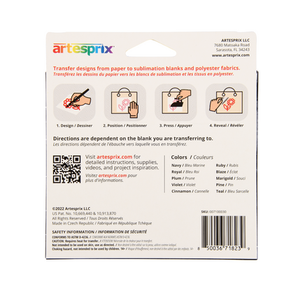 Sublimation Markers-Bold Chisel 10ct - Artesprix