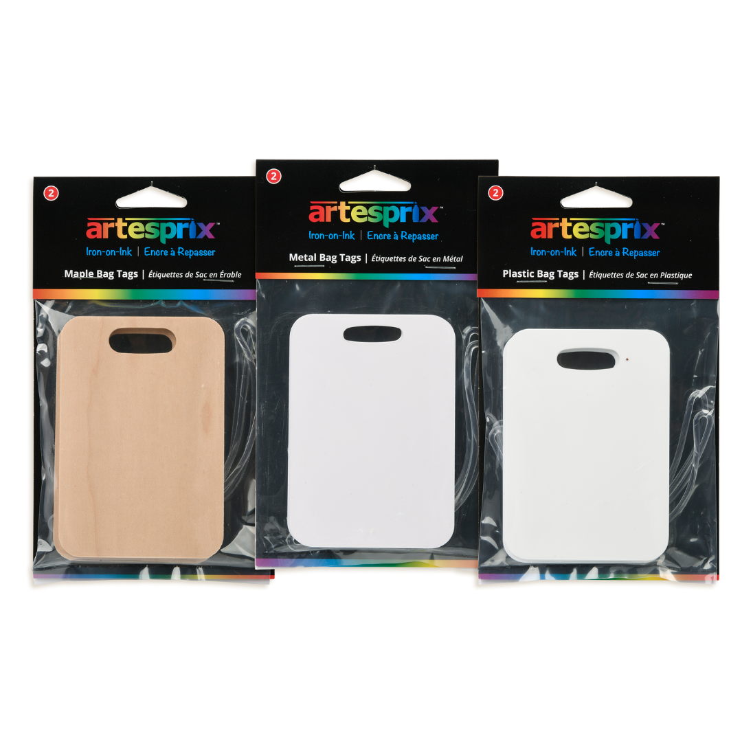Artesprix Sublimation Bag Tag Blanks 2ct