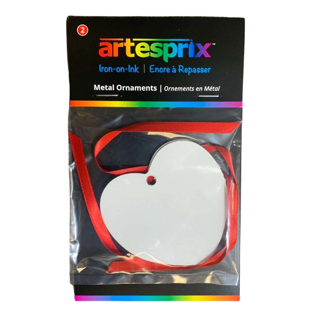 Heart Ornaments 2ct - Artesprix