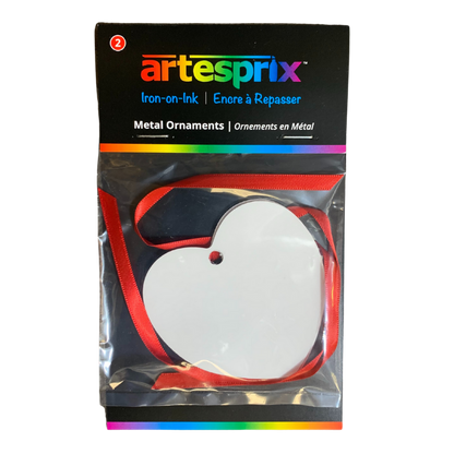 Heart Ornaments 2ct - Artesprix