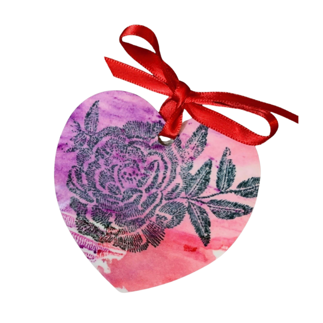 Heart Ornaments 2ct - Artesprix