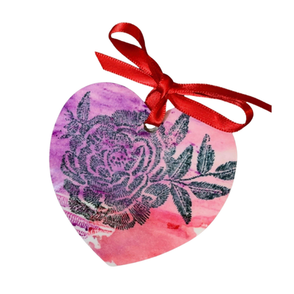 Heart Ornaments 2ct - Artesprix